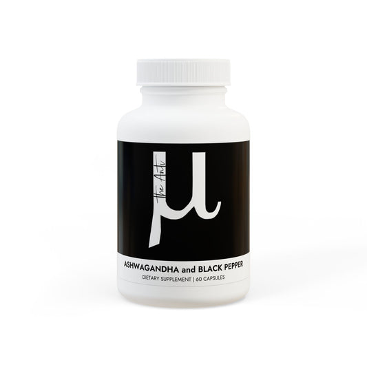 Ashwagandha and Black Pepper Supplement (60 capsules)