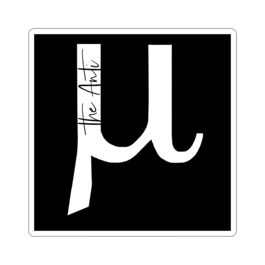 The Anti-Mu Inverted Sticker